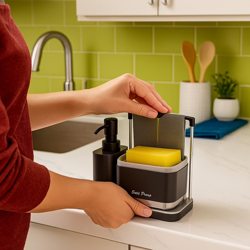 Dispensador de Jabón Líquido Multiusos 4 en 1 | Pago Contraentrega